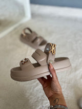 MİNNİ EVA PLATFORM TABAN VİZON TERLİK