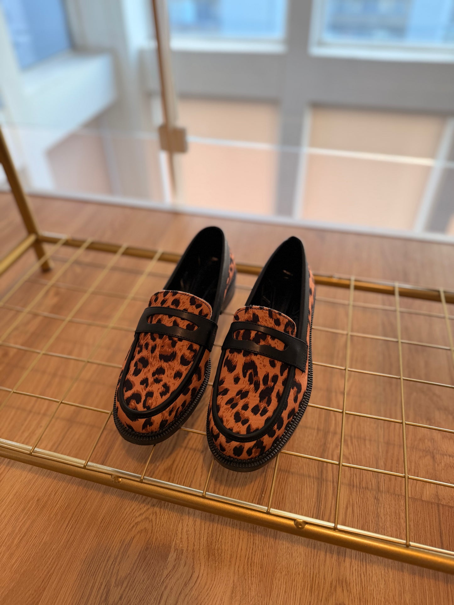 PARS LEOPAR KADIN BABET LOAFER