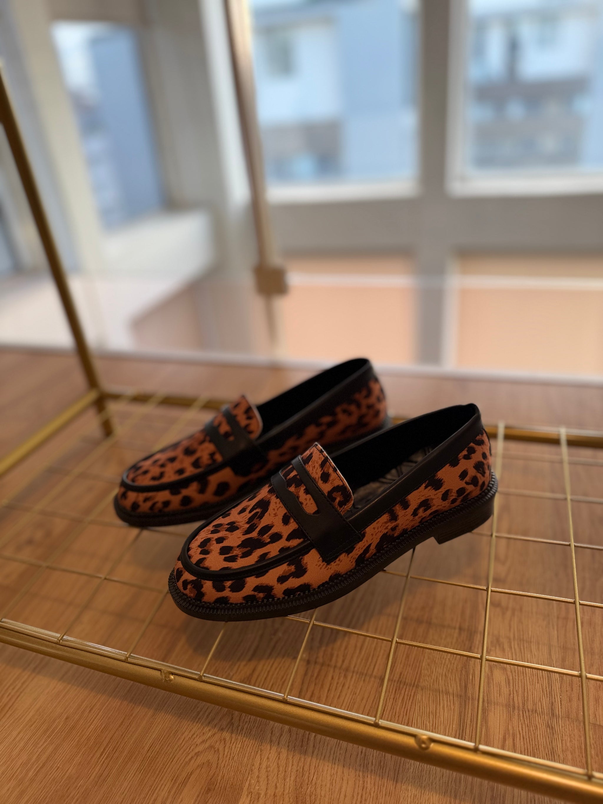 PARS LEOPAR KADIN BABET LOAFER