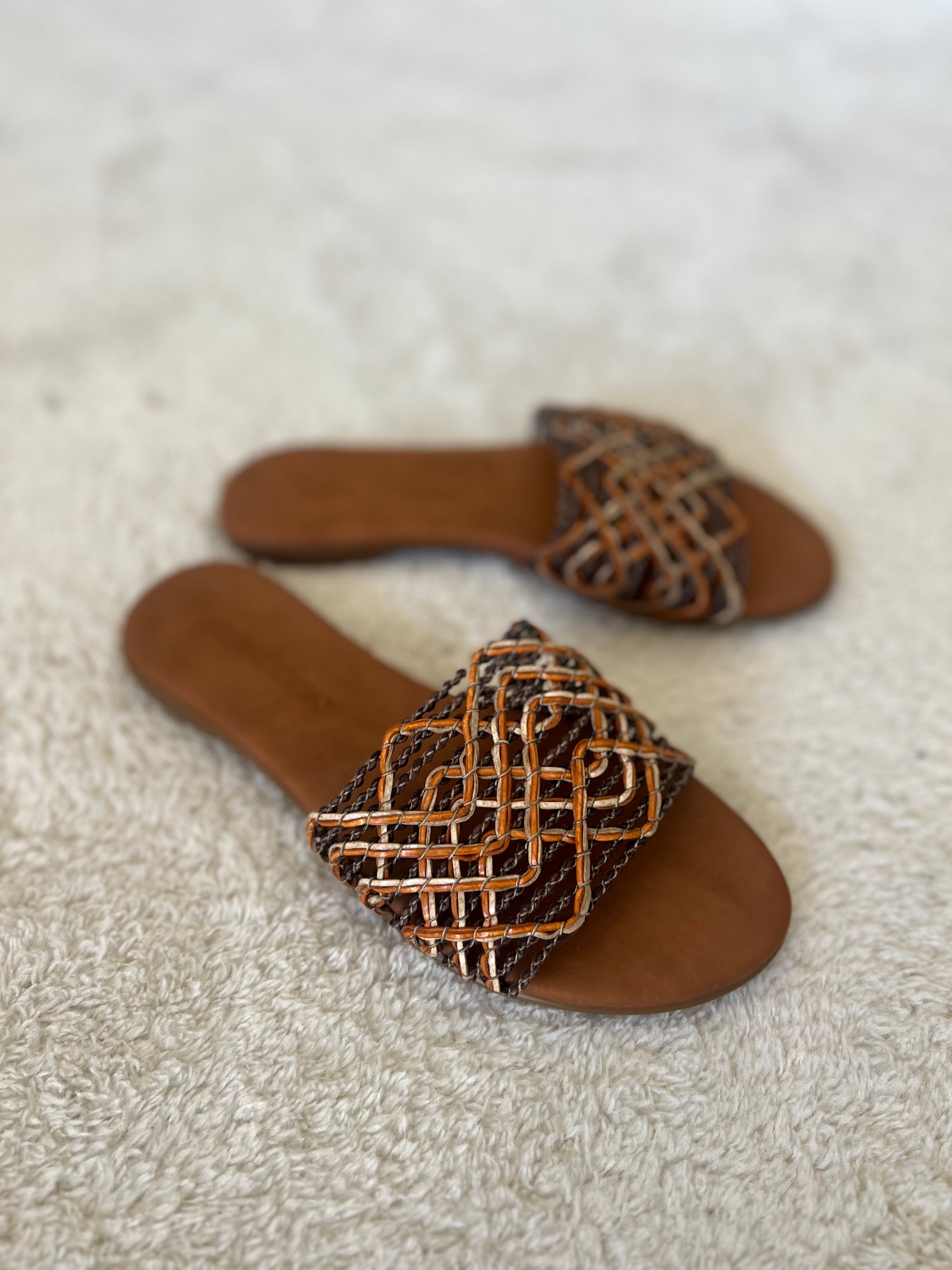 REBECCA DERİ KAHVE TERLİK