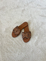 REBECCA DERİ KAHVE TERLİK