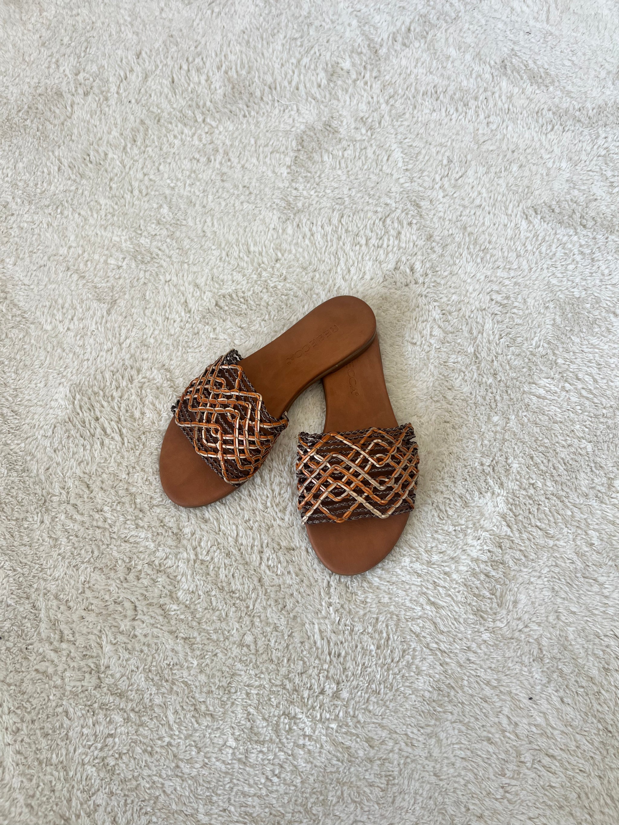 REBECCA DERİ KAHVE TERLİK