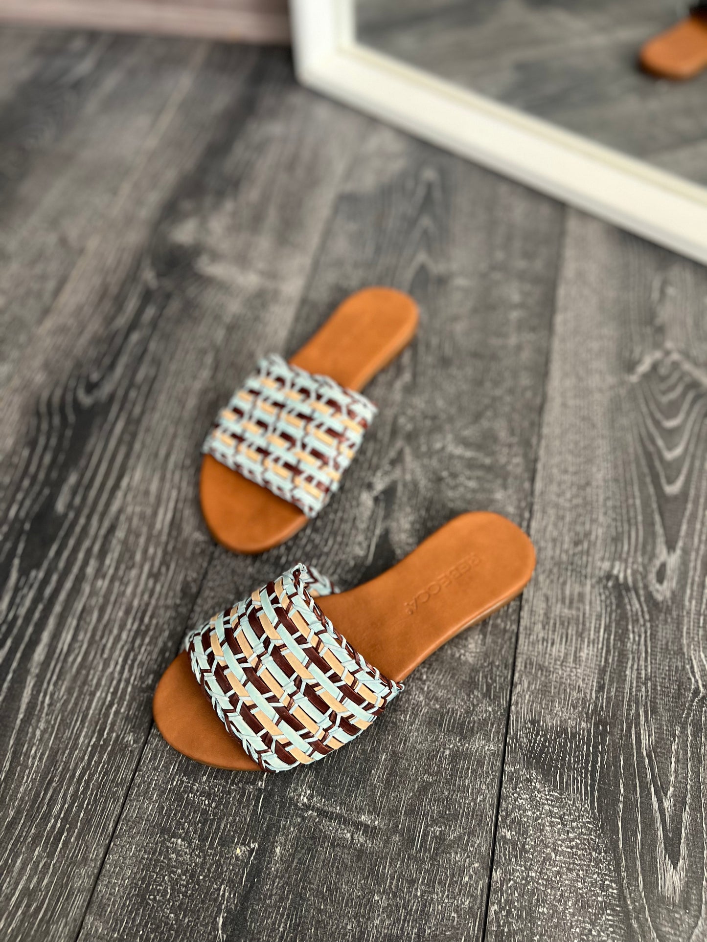 REBECCA DERİ MAVİ TERLİK