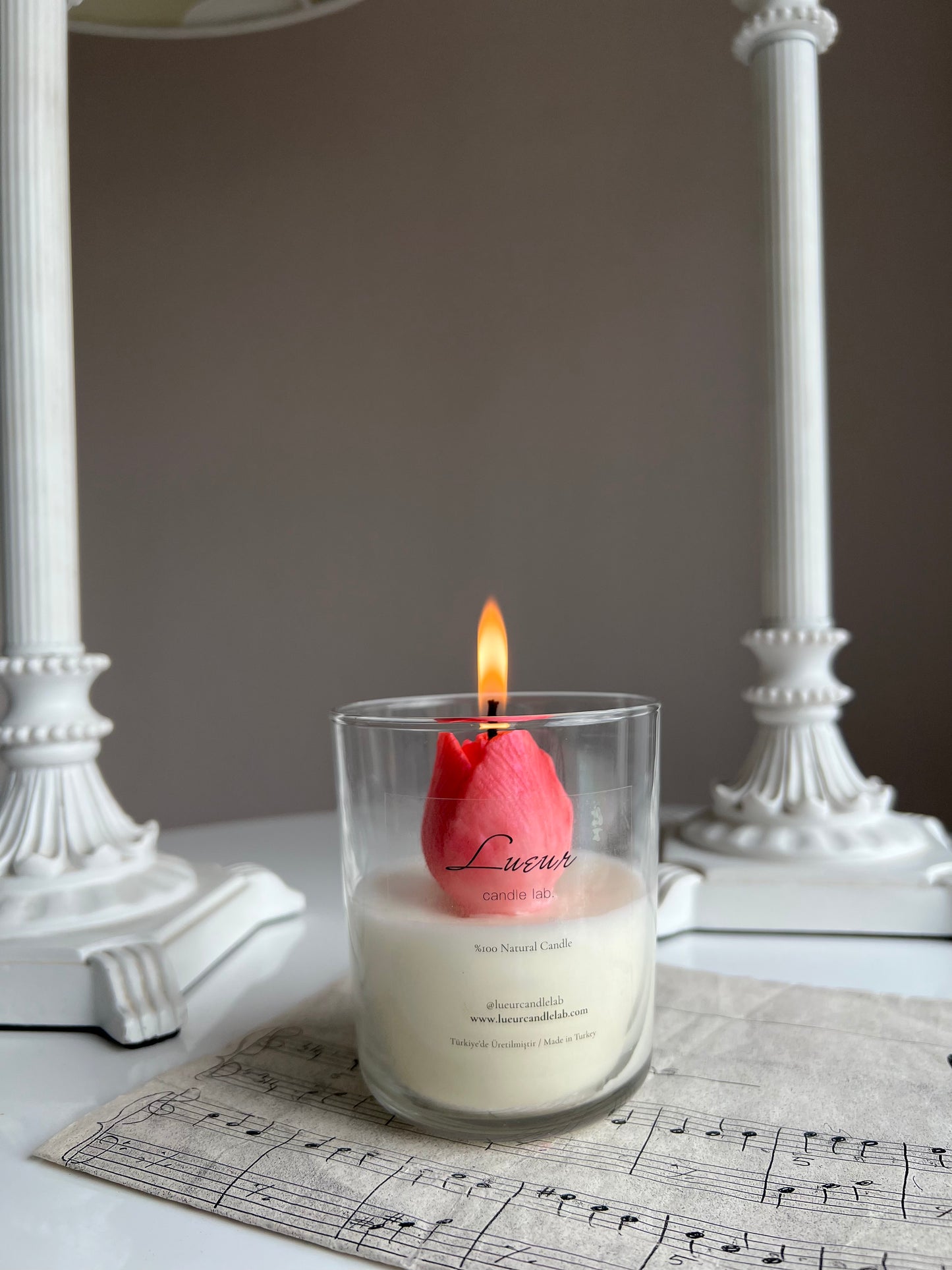 Lueur Tulip 'Bergamot Kokulu Dekoratif Lale Soya Mumu'