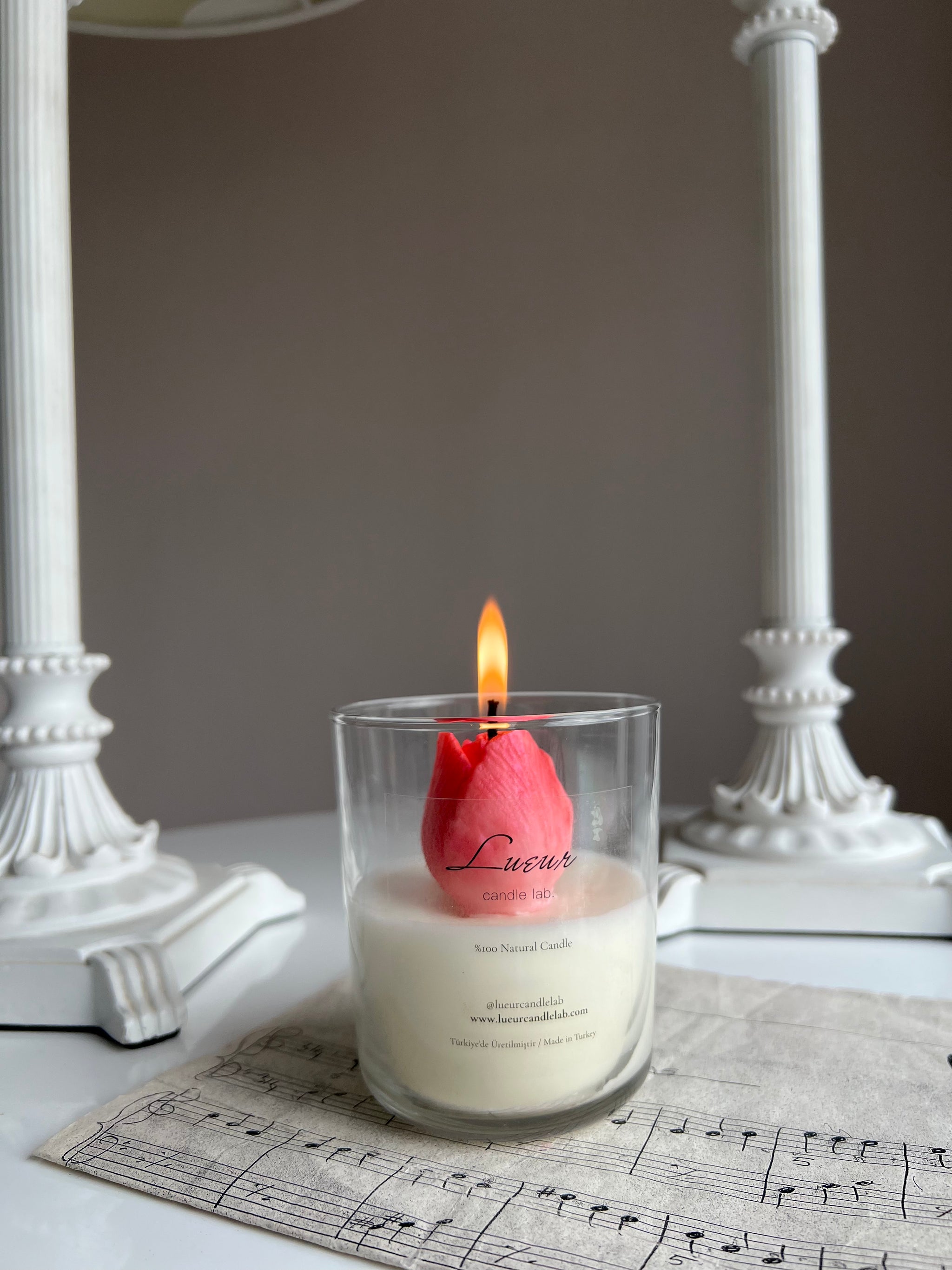 Lueur Tulip 'Bergamot Kokulu Dekoratif Lale Soya Mumu'