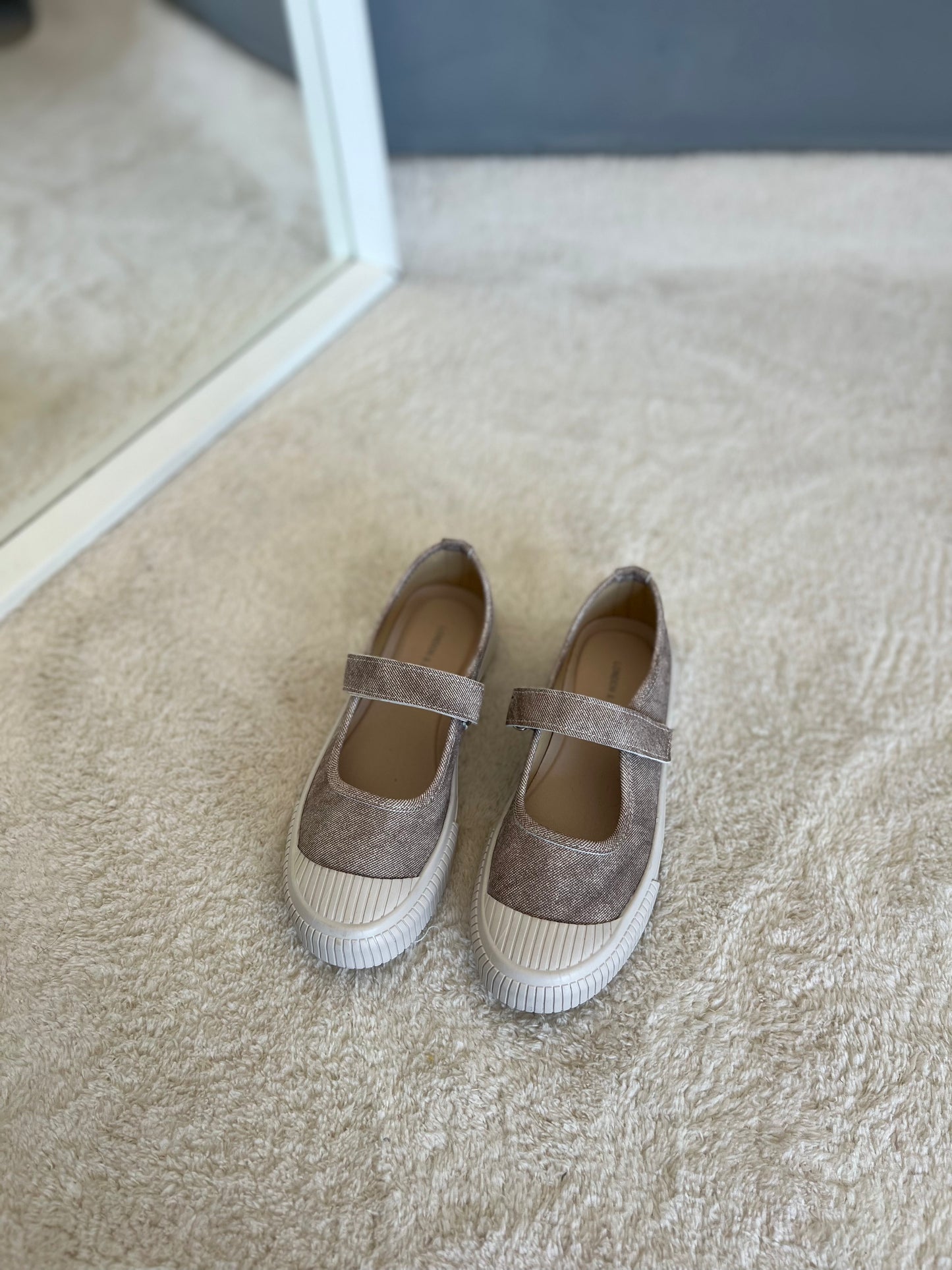 ZELEN VİZON BANTLI BABET LOAFER