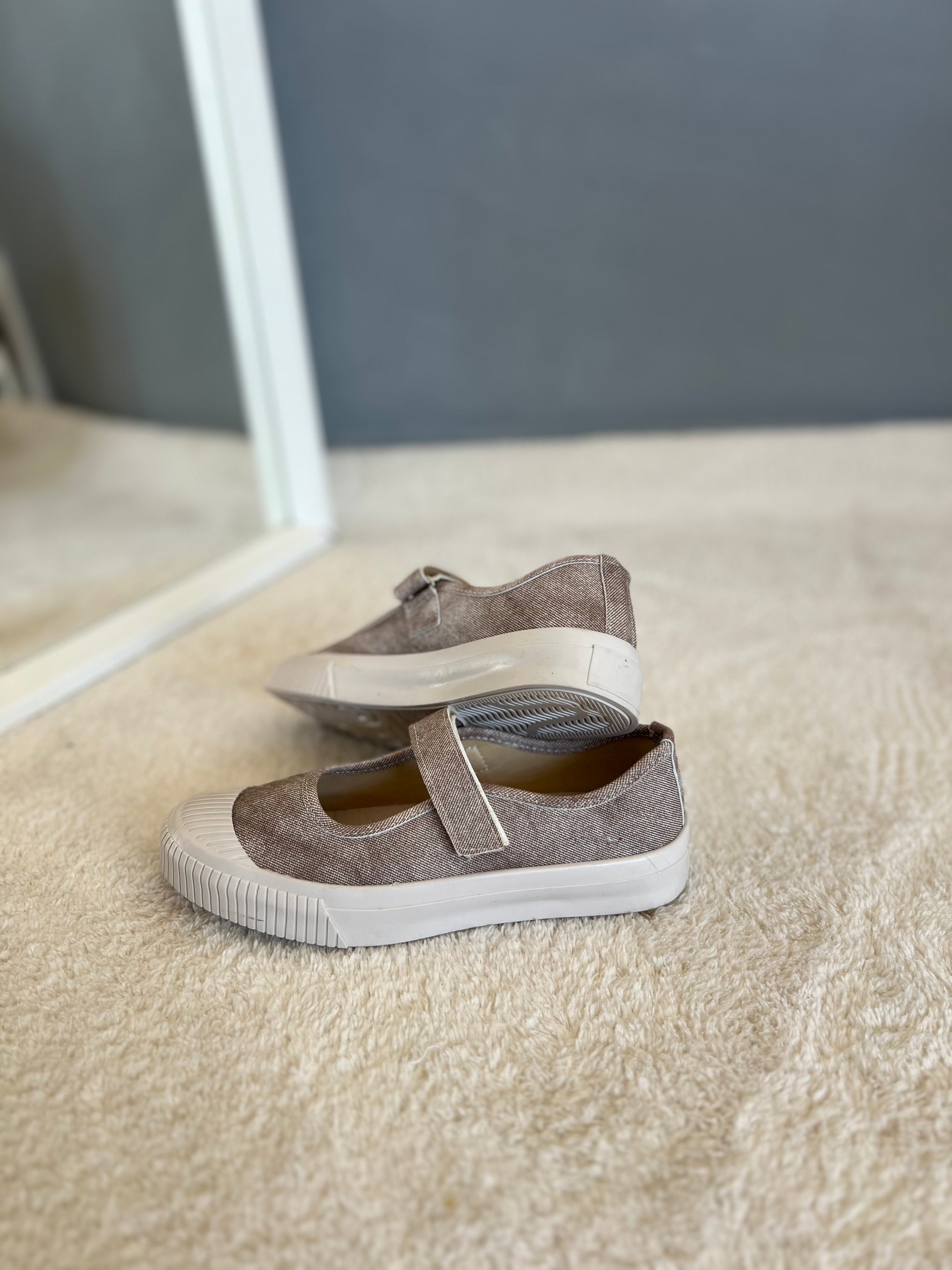 ZELEN VİZON BANTLI BABET LOAFER